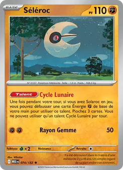 Carte Pokémon Séléroc 074