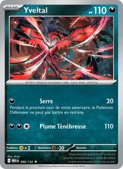Carte Pokémon Yveltal 088