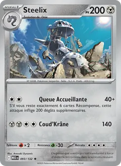 Carte Pokémon Steelix 093