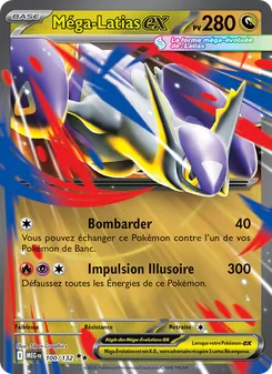 Carte Pokémon Méga-Latias-ex 100