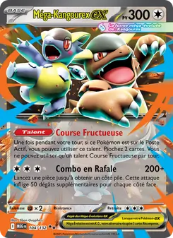 Carte Pokémon Méga-Kangourex-ex 104