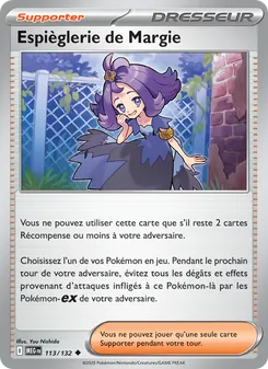 Carte Pokémon Espièglerie de Margie 113
