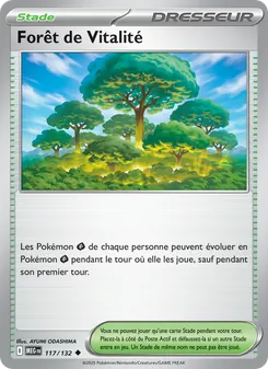 Carte Pokémon Forêt de Vitalité 117