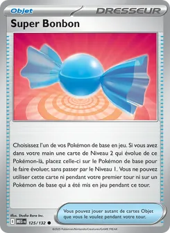 Carte Pokémon Super Bonbon 125