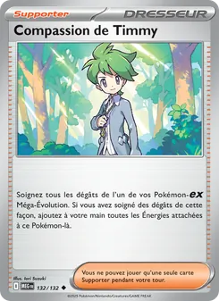 Carte Pokémon Compassion de Timmy 132