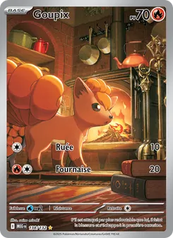 Carte Pokémon Goupix 138