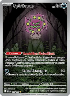Carte Pokémon Spiritomb 148