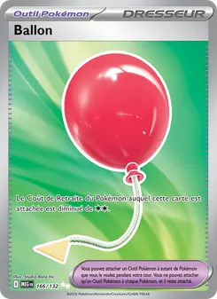 Carte Pokémon Ballon 166 — Méga-Évolution