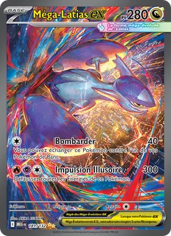Carte Pokémon Méga-Latias-ex 181