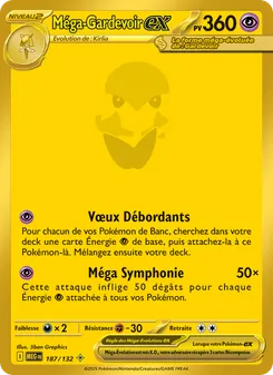 Carte Pokémon Méga-Gardevoir-ex 187