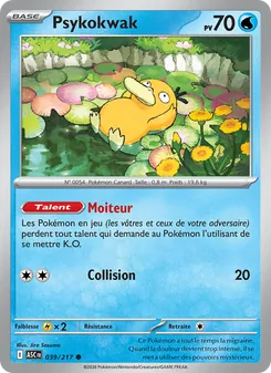 Carte Pokémon Psykokwak 039 — Héros Transcendants