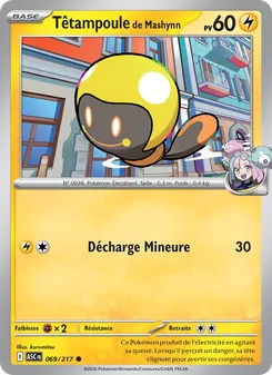 Carte Pokémon Têtampoule de Mashynn 069 — Héros Transcendants