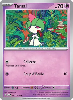 Carte Pokémon Tarsal 087 — Héros Transcendants
