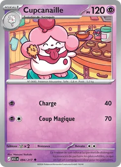 Carte Pokémon Cupcanaille 094 — Héros Transcendants