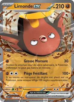 Carte Pokémon Limonde-ex 114 — Héros Transcendants