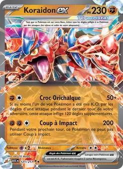 Carte Pokémon Koraidon-ex 121