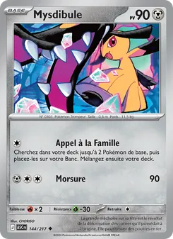 Carte Pokémon Mysdibule 144 — Héros Transcendants