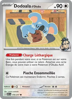 Carte Pokémon Dodoala d'Okuba 175 — Héros Transcendants