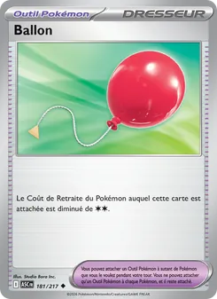 Carte Pokémon Ballon 181 — Héros Transcendants