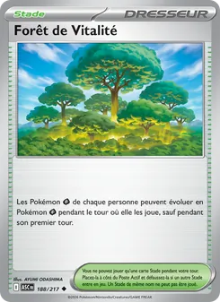 Carte Pokémon Forêt de Vitalité 188 — Héros Transcendants