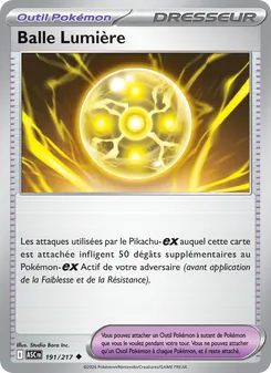 Carte Pokémon Balle Lumière 191 — Héros Transcendants