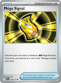 Carte Pokémon Méga Signal 193 — Héros Transcendants