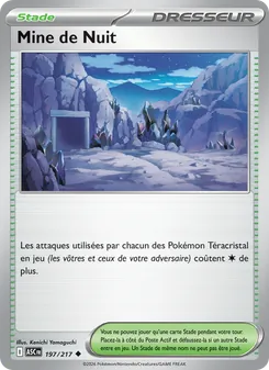 Carte Pokémon Mine de Nuit 197
