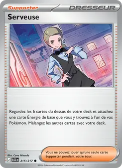 Carte Pokémon Serveuse 215 — Héros Transcendants