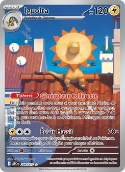 Carte Pokémon Iguolta 229 — Héros Transcendants