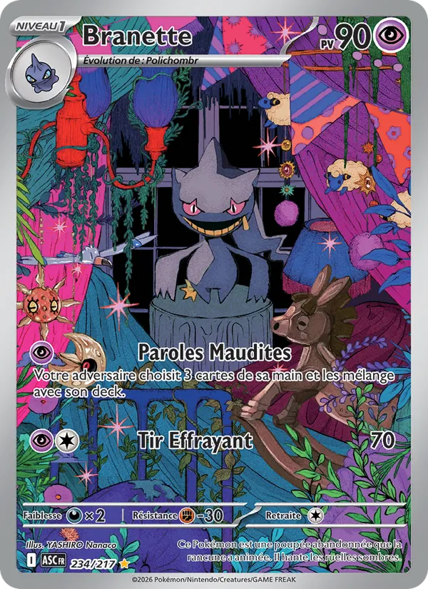 Carte Pokémon Branette 234/217 de l'extension Héros Transcendants