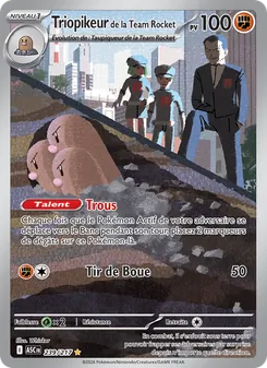 Carte Pokémon Triopikeur de la Team Rocket 239