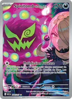 Carte Pokémon Spiritomb de Cynthia 244 — Héros Transcendants