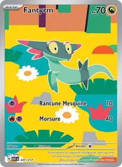 Carte Pokémon Fantyrm 247