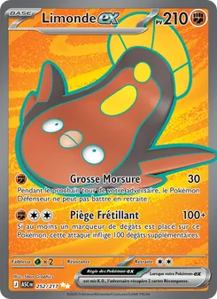 Carte Pokémon Limonde-ex 252 — Héros Transcendants