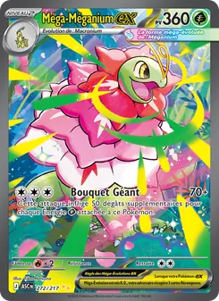 Carte Pokémon Méga-Méganium-ex 272 — Héros Transcendants