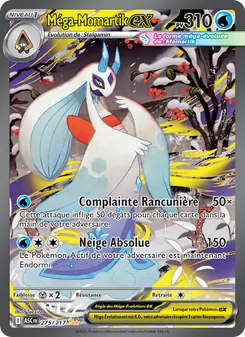 Carte Pokémon Méga-Momartik-ex 275 — Héros Transcendants