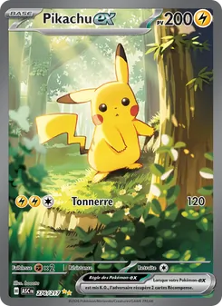 Carte Pokémon Pikachu-ex 276 — Héros Transcendants