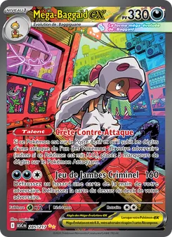 Carte Pokémon Méga-Baggaïd-ex 285 — Héros Transcendants