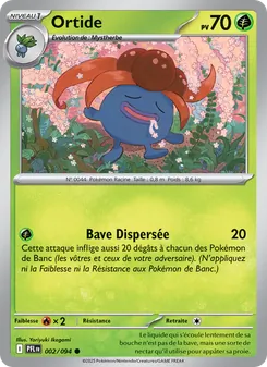 Carte Pokémon Ortide 002 — Flammes Fantasmagoriques
