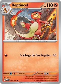 Carte Pokémon Reptincel 012 — Flammes Fantasmagoriques
