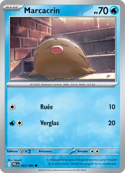 Carte Pokémon Marcacrin 023 — Flammes Fantasmagoriques