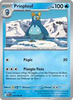 Carte Pokémon Prinplouf 028