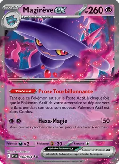 Carte Pokémon Magirêve-ex 036