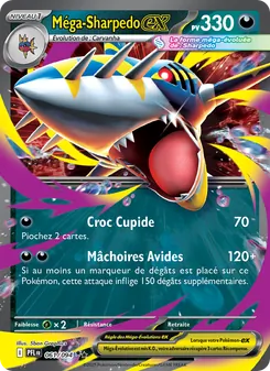 Carte Pokémon Méga-Sharpedo-ex 061