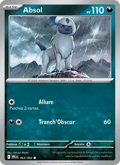 Carte Pokémon Absol 063