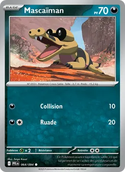 Carte Pokémon Mascaïman 064 — Flammes Fantasmagoriques