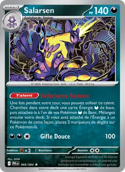 Carte Pokémon Salarsen 068 — Flammes Fantasmagoriques