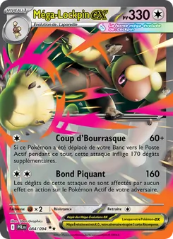 Carte Pokémon Méga-Lockpin-ex 084
