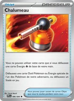 Carte Pokémon Chalumeau 086 — Flammes Fantasmagoriques