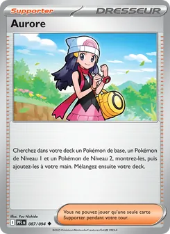 Carte Pokémon Aurore 087 — Flammes Fantasmagoriques